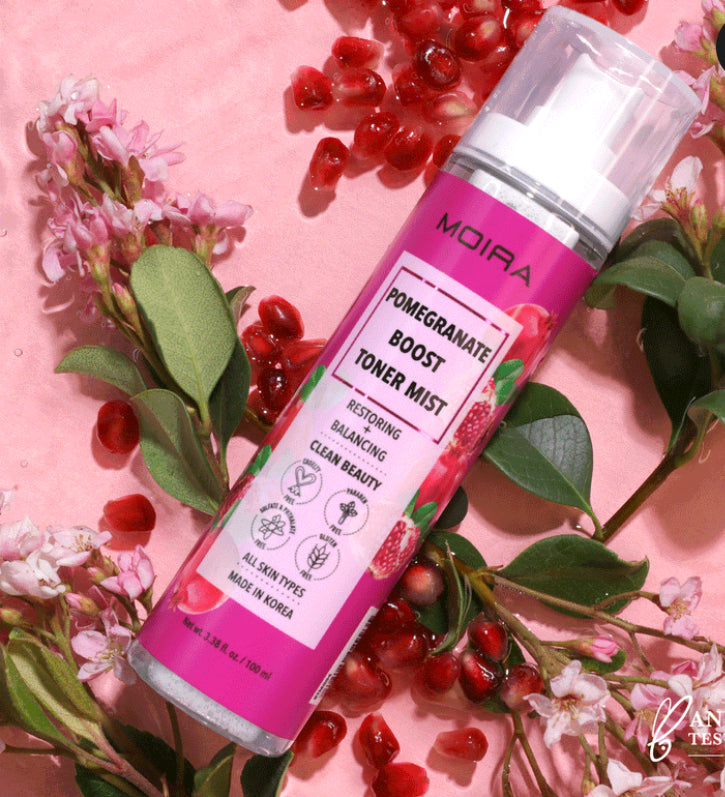 Moira Beauty Pomegranate Boost Toner Mist