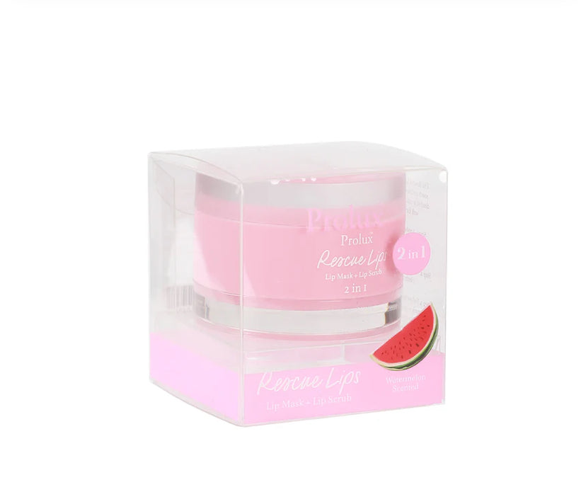 Prolux Rescue Lips : Lip Mask + Lip Scrub 2 in 1