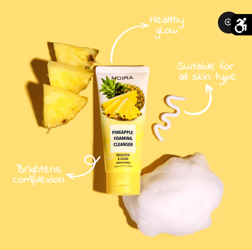 Moira Beauty Pineapple Foaming Cleanser
