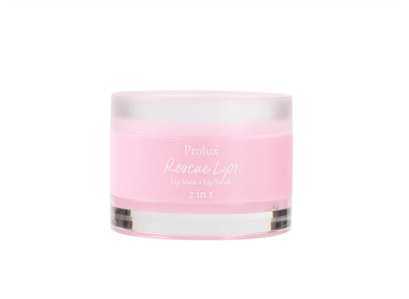 Prolux Rescue Lips : Lip Mask + Lip Scrub 2 in 1