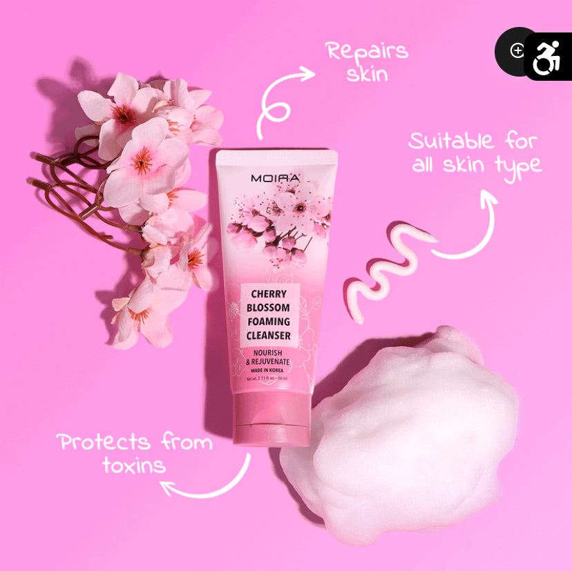 Moira Beauty Cherry Blossom Foaming Cleanser