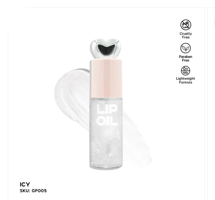 Clux Cosmetics Lip Oil Heart