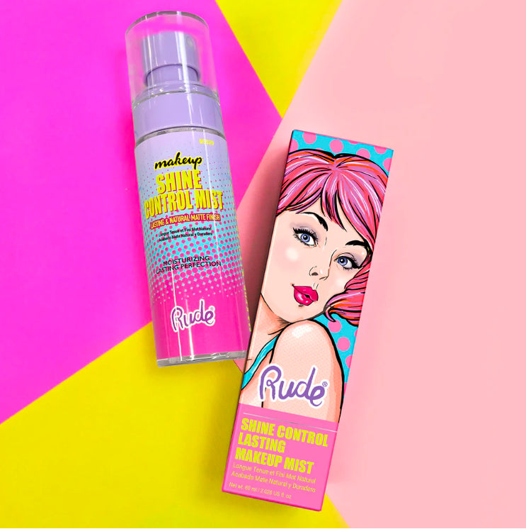 Rude Cosmetics Shine Control Lasting Makeup Mist