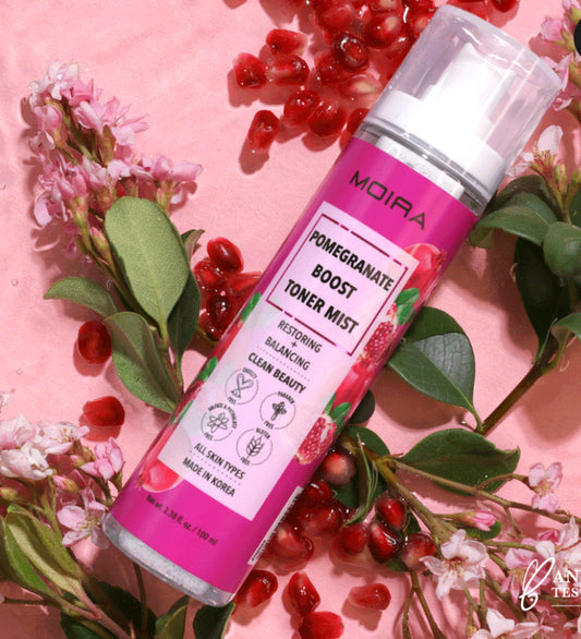 Moira Beauty Pomegranate Boost Toner Mist