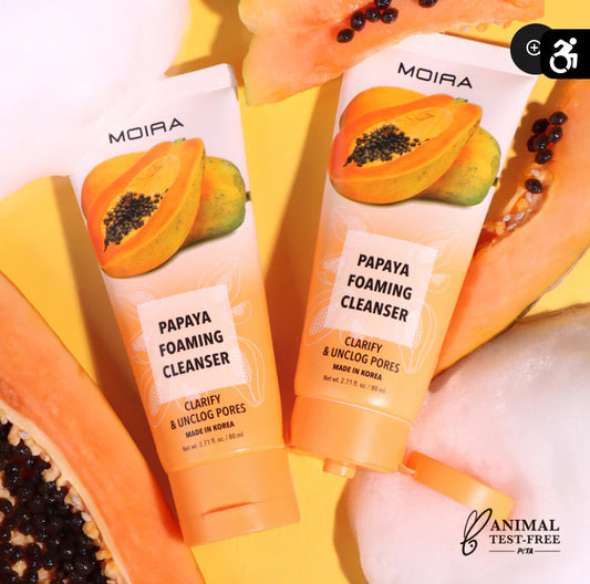 Moira Beauty Papaya Foaming Cleanser