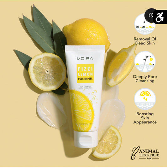Moira Beauty Fizzi Lemon Peeling Gel
