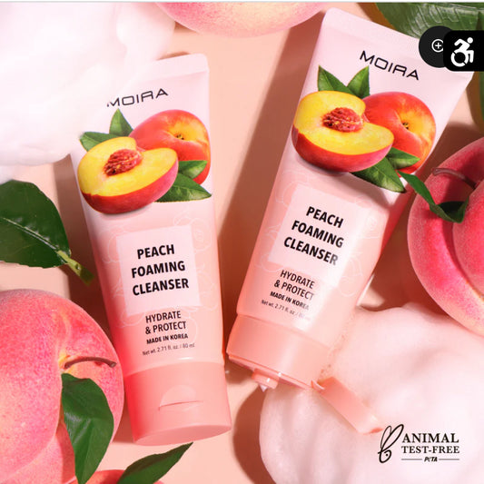 Moira Beauty Peach Foaming Cleanser